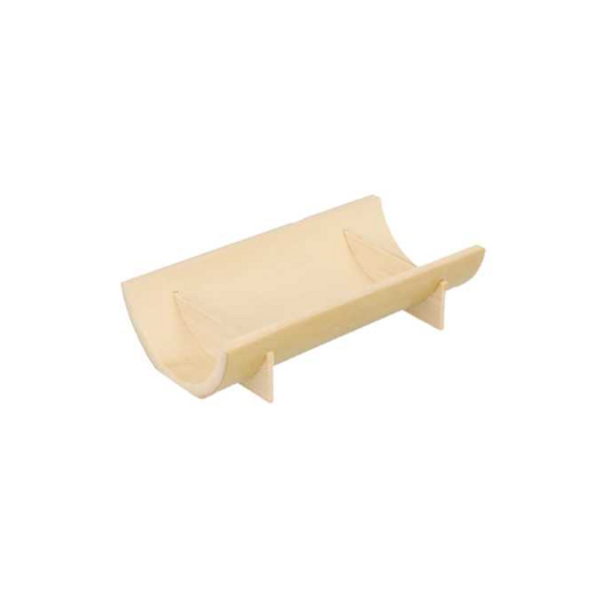 PACK 10 1/2 KOBE, MINI DISH 10CM NATURAL BAMBU