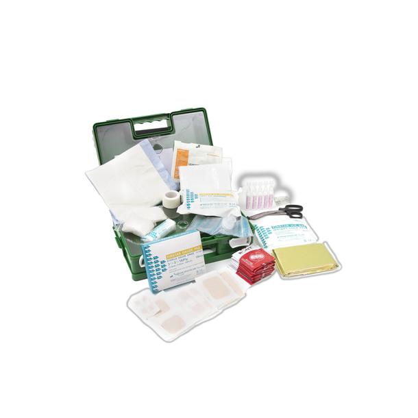 CAIXA + KIT PRIMEIROS SOCORROS PRO 