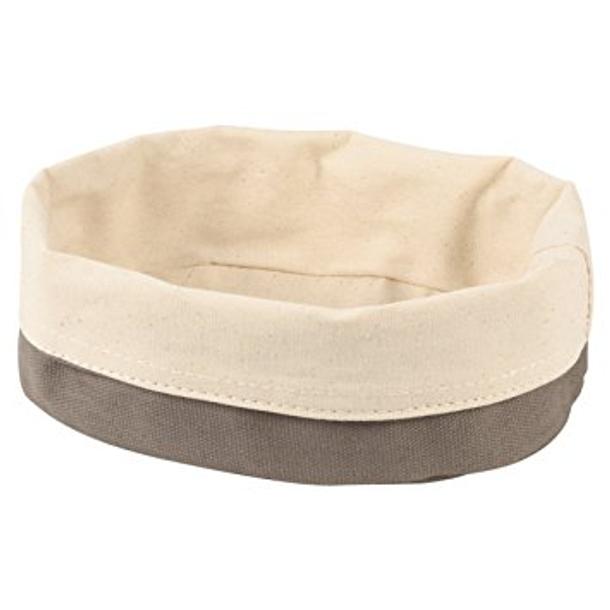 CESTA PÃO TELA OVAL 20*15CM R.9093 SI