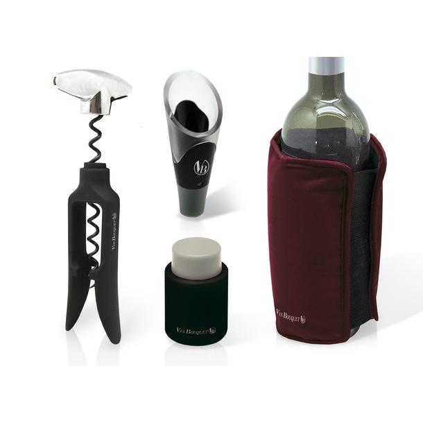SET ROYAL DE 4 PEÇAS PARA VINHOS FI 024 VIN BOUQUET