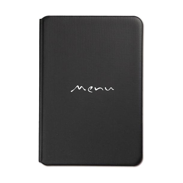 PORTA MENU A5 TOSCANA PRETO 6F 