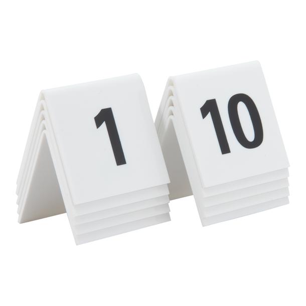 NUMEROS DE MESA EM ACRILICO 1 A 10