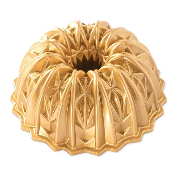 FORMA CUT CRYSTAL BUNDT PAN NORDIC WARE 92877 NW