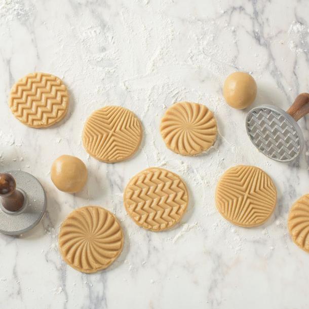 CJ 3 CARIMBOS BOLACHAS GEO PATTERNS 01245 NORDIC WARE