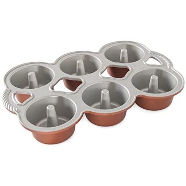 FORMA MINI ANGELFOOD CAKELETS COPPER 80348 NORDIC WARE