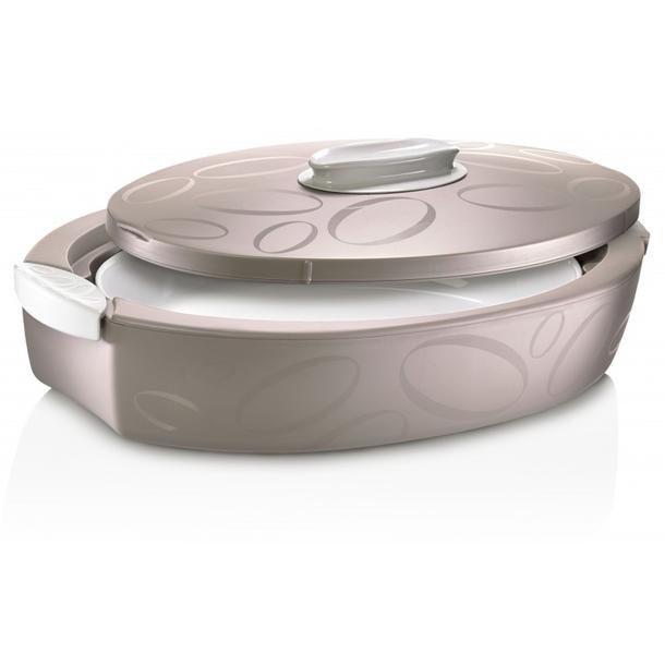 ASSADEIRA TÉRMICA OVAL 3L TUTTOCALDO AVELÃ AT134500.14T ENJOY