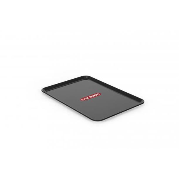 BANDEJA PLANA PRETA 35X24X1,2CM