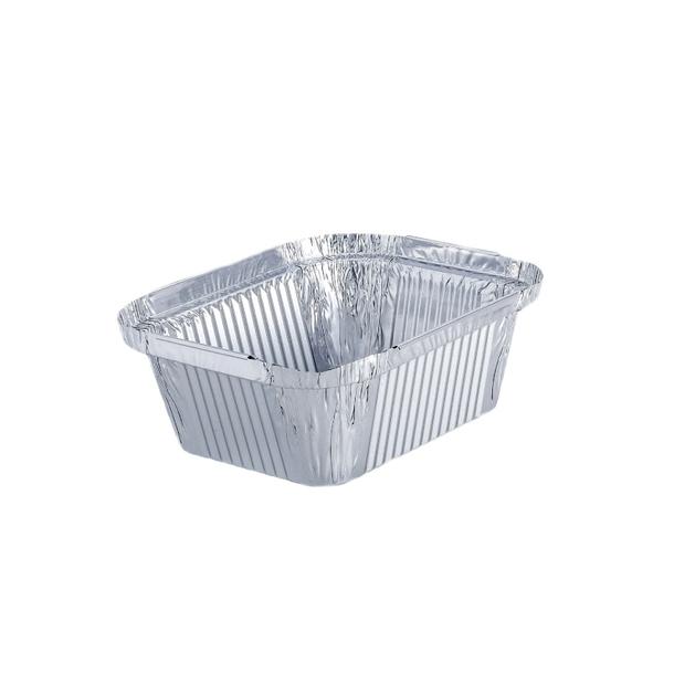 CONJ.100 EMBAL. ALUMINIO C.TAMPA 15*12CM