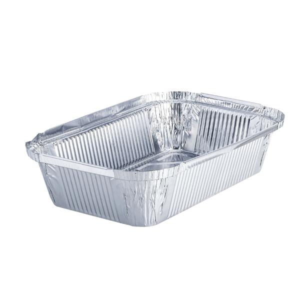 CONJ.100 EMBAL. ALUMINIO C.TAMPA 24*16CM