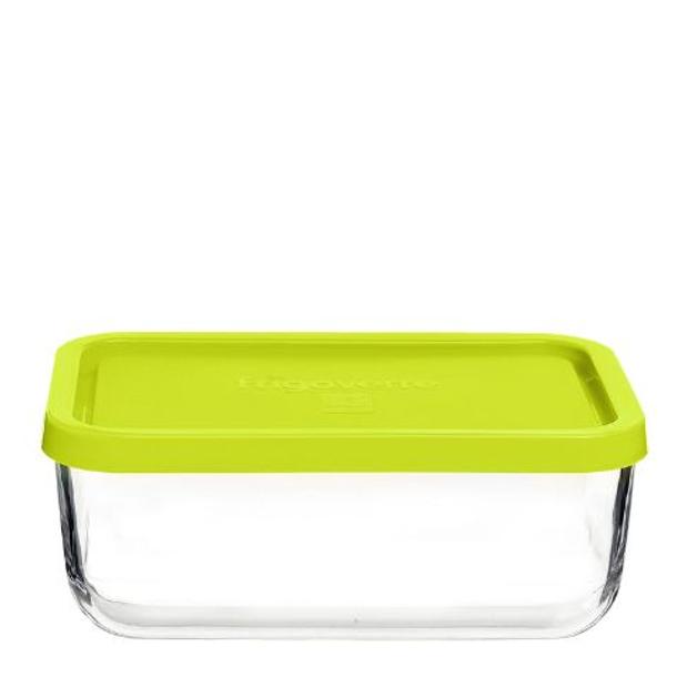CAIXA RECTANGULAR FRIGOVERRE 21*13CM TAMPA AZUL