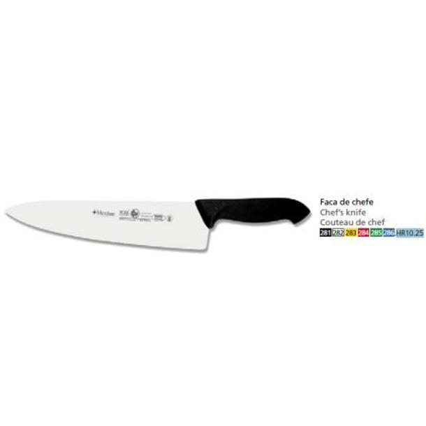 FACA COZINHEIRO 25CM CABO AZUL HORECA PRIME ICEL
