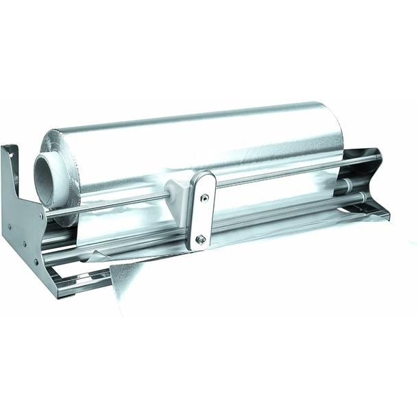 SUPORTE PARA ROLO DE FILME OU ALUMINIO INOX 45CM