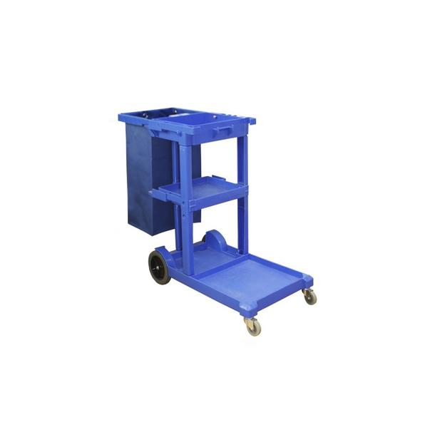 CARRO LIMPEZA RUBBY CINZENTO COM SACO CINZA